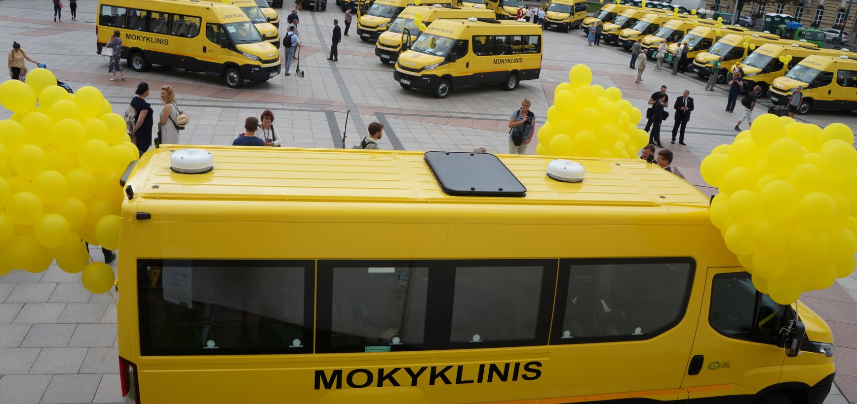 Saugiai kelionei į mokyklą – nauji geltonieji autobusai   