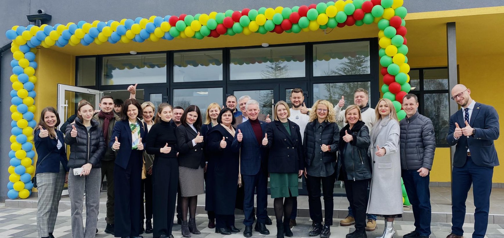 Lithuania Rebuilt School in Borodyanka: 700 children return to school with the largest standalone...